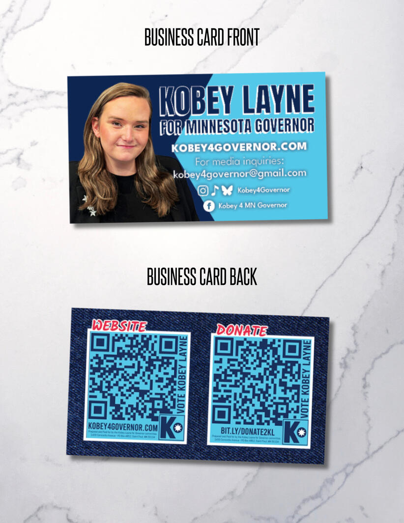 Business Card for Kobey Lane