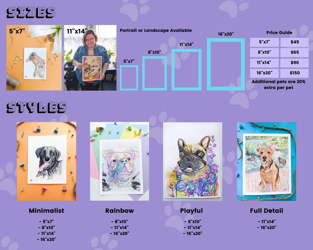 Ink & Paw Reference Sheet (& Art, That's Me!)